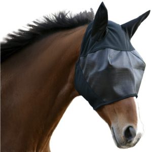 Masque anti-insectes "Ultrashield Flymask", avec oreilles