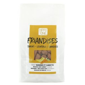 Friandises HIPPOTONIC, goût banane et carotte