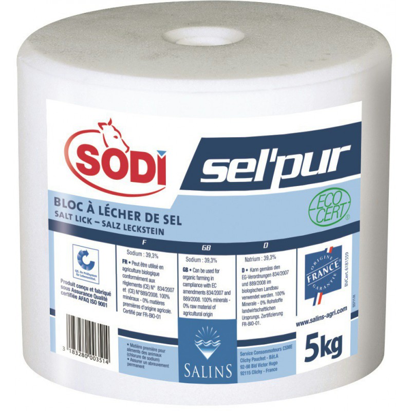 Bloc de sel'pur SODI
