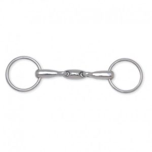 Mors de bride METALAB double brisure, 16 mm