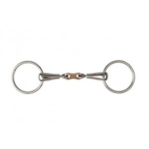 Mors 2 anneaux METALAB "Pinchless Bristol" lien en cuivre