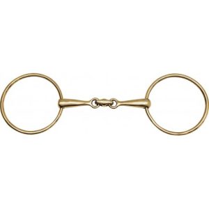 Mort 2 grands anneaux fins FEELING "Anatomic" maillechort