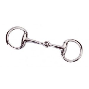 Mini mors olive FEELING brisé, anneaux plats