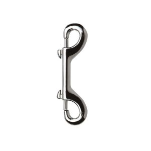 Mousqueton double oeil 12 mm