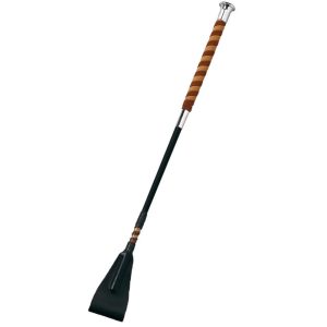 Cravache FLECK courte, poignée nubuck