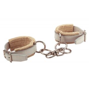 Entraves NORTON PRO cuir chrome et feutre