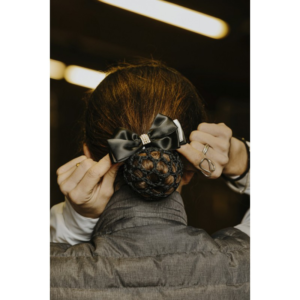 Barrette résille pour cheveux EQUITHEME "Perle"