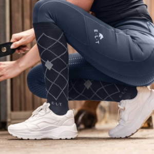 Chaussettes d’équitation unisexes en mérinos