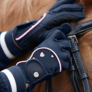 Gants d’équitation Metropolitan Heart, pour enfants