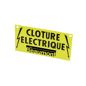 Plaquette de signalisation obligatoire BEAUMONT
