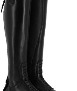 BOTTES CUIR LACET NOIR 45L